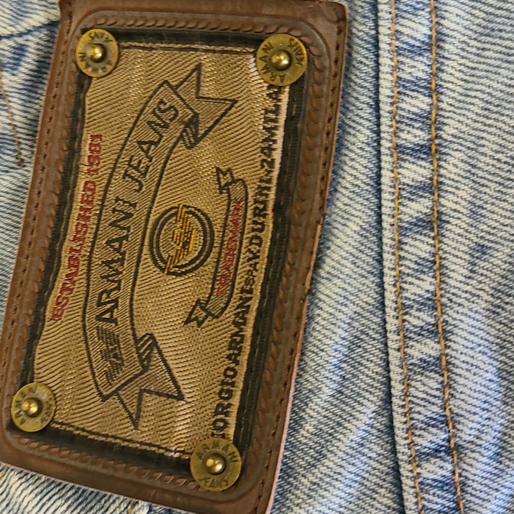 Armani vintage jeans